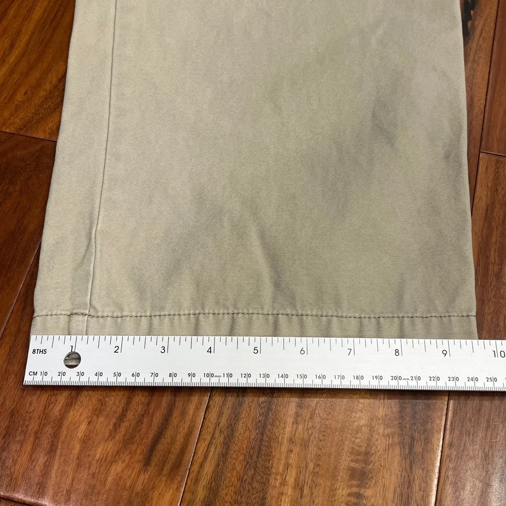 Royal Robbins‎ Canvas Pants Mens 34x31 Khaki Tan Straight Leg Hiking Outdoor